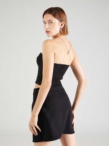 Guido Maria Kretschmer Women Top 'Thea' in Black: back