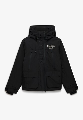 Superdry & Co Sportjas 'Ultimate Freestyle' in Zwart