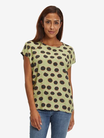 T-shirt Cartoon en vert : devant