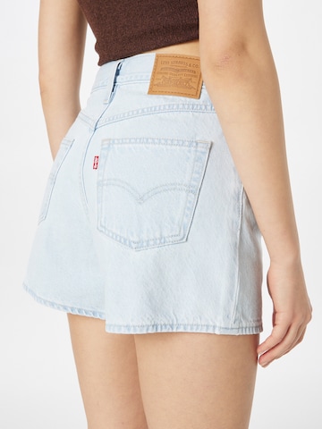 LEVI'S ® Štandardný strih Džínsy '80s Mom Short' - Modrá