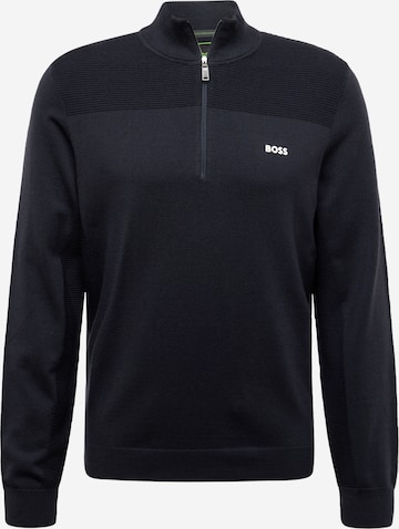 Pullover di BOSS Green in blu: frontale