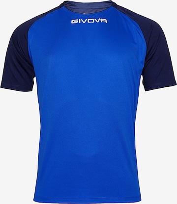 T-Shirt Givova en bleu : devant
