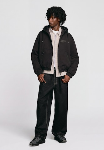 Bershka Between-season jacket in Black