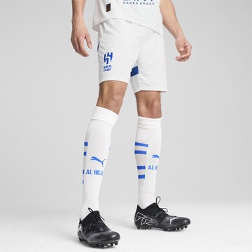 PUMA Regular Sportbroek 'Al Hilal Saudi F.C. 24/25' in Wit