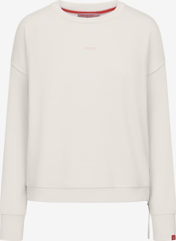 Frieda & Freddies NY Sweatshirt in Beige: Vorderseite