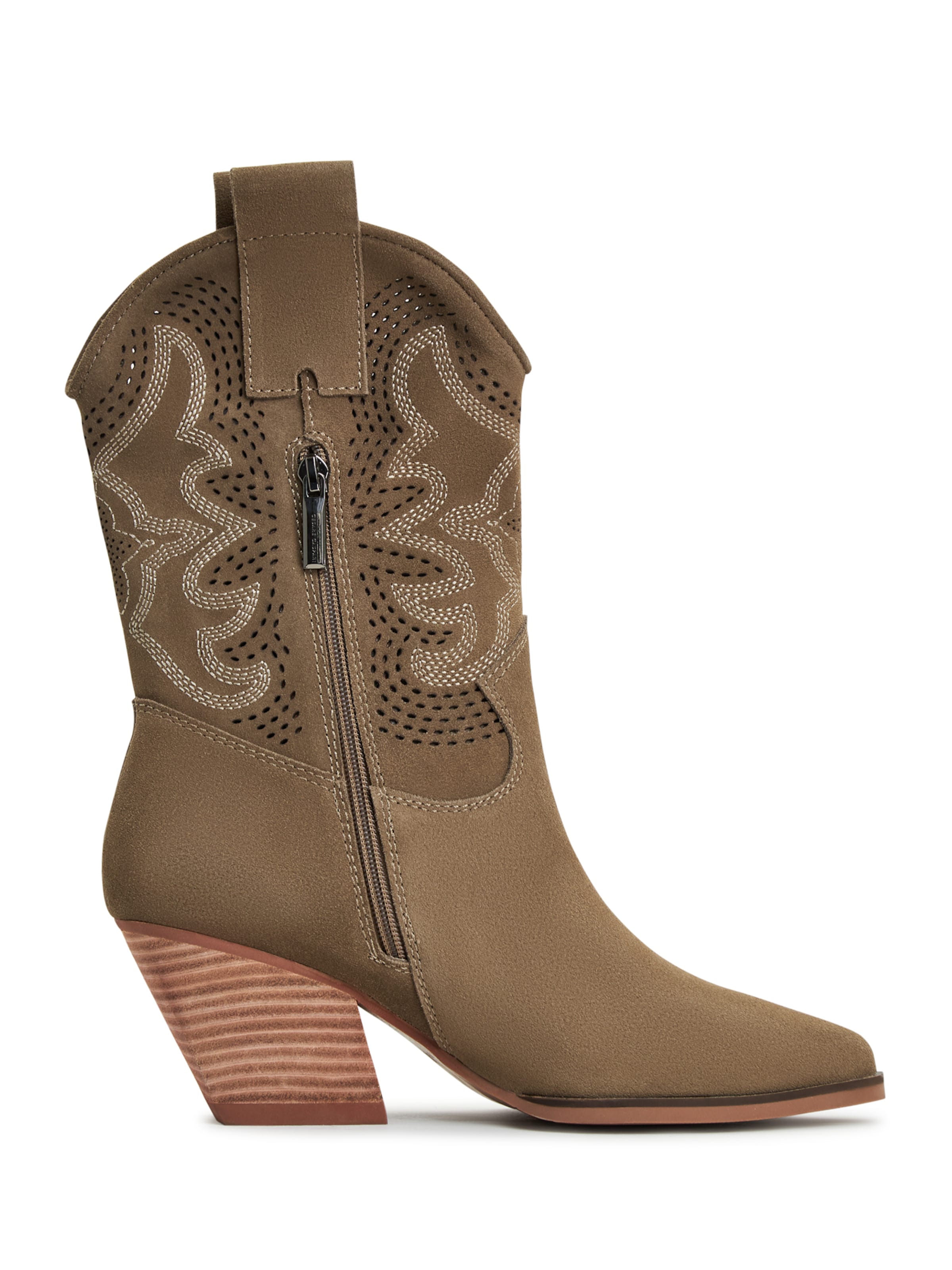 Bottes de cowboy CESARE GASPARI en beige