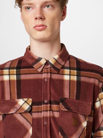 Coupe regular Chemise 'BOWERY' Brixton en marron