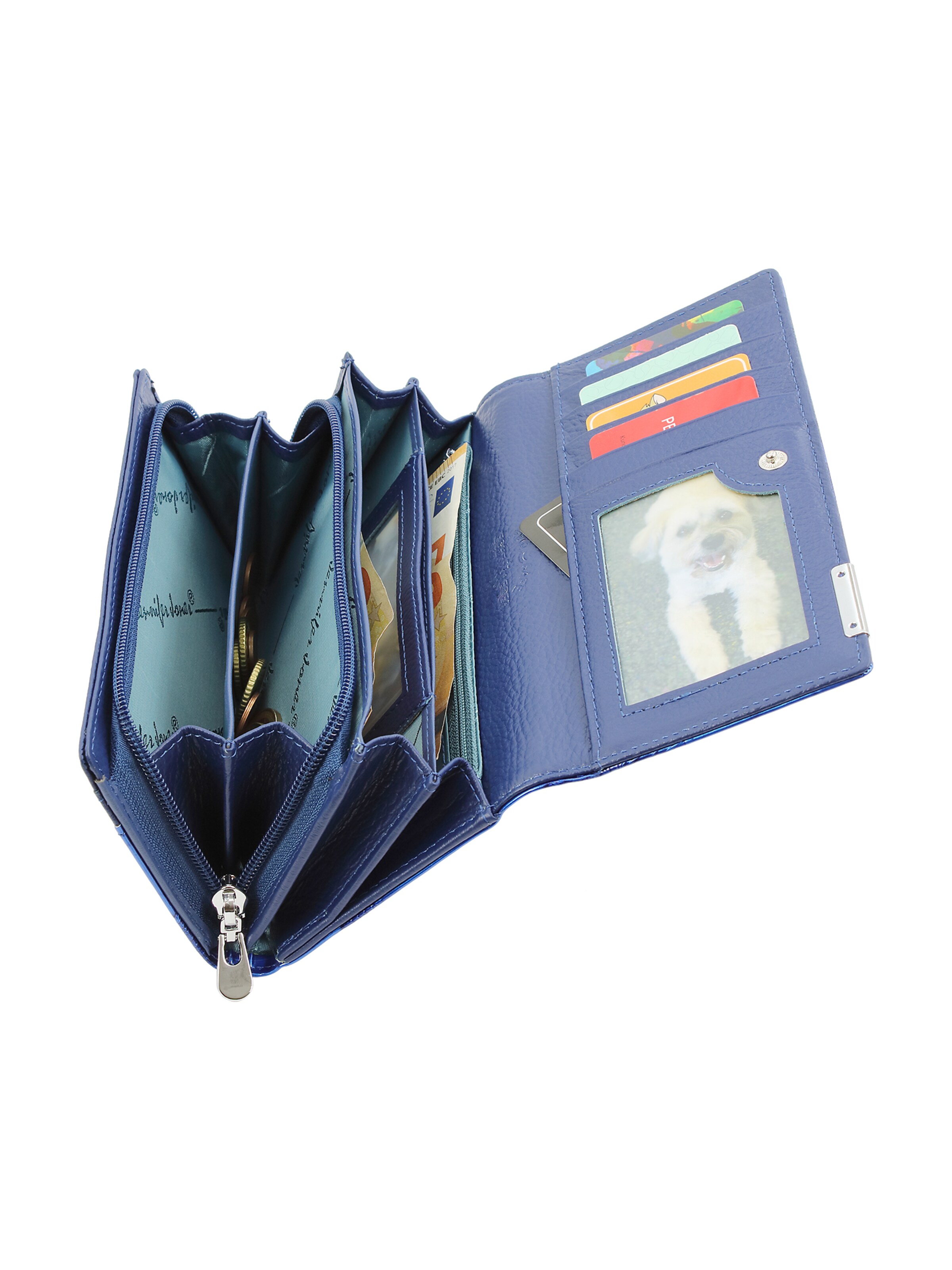 Jennifer Jones Wallet in Blue