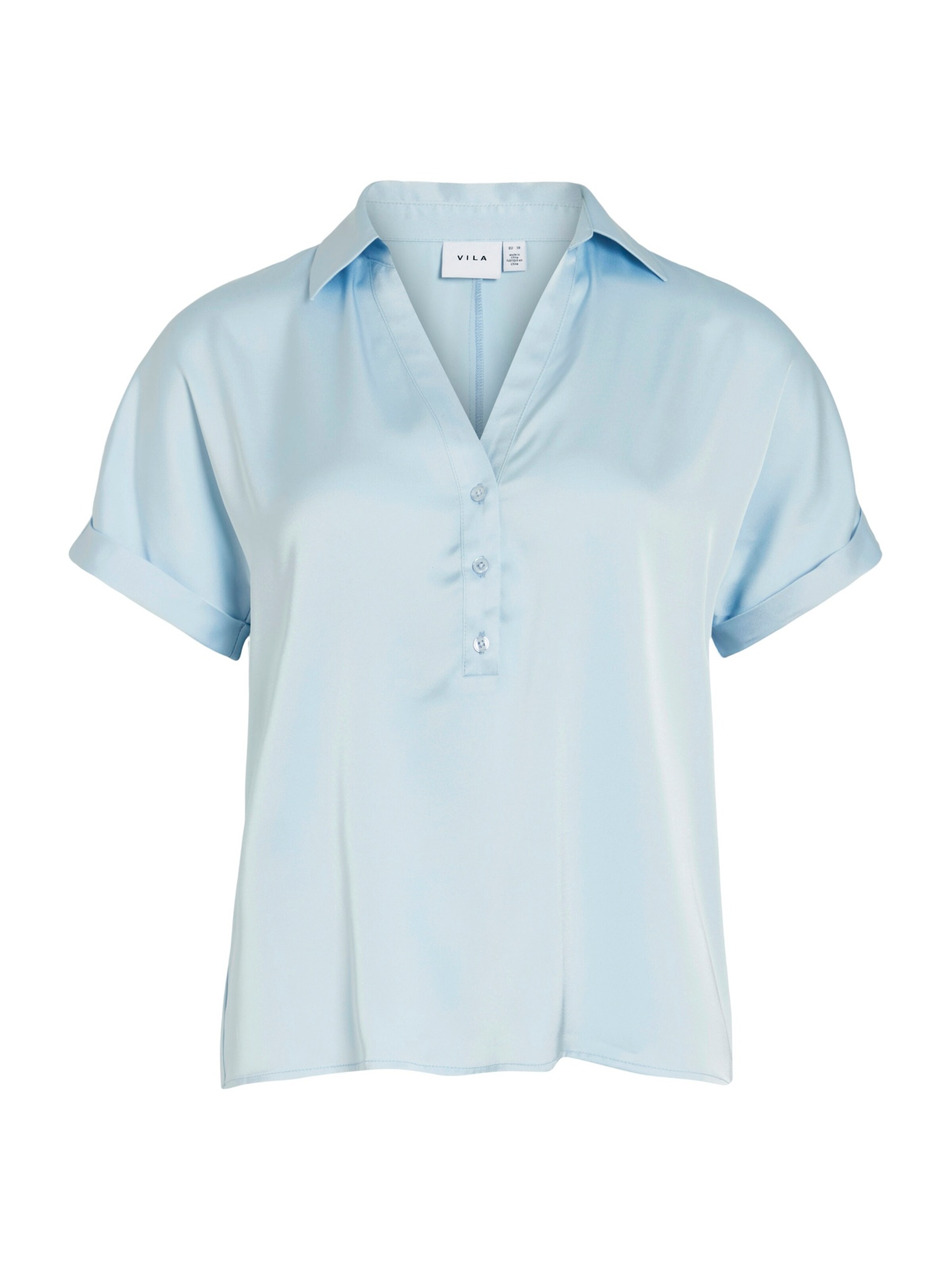 VILA Блузка 'VIENNA RAVENNA' в Синий: спереди