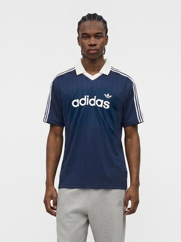 ADIDAS ORIGINALS - Camisa em azul: frente