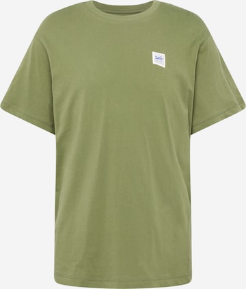 Lee Shirt in Groen: voorkant