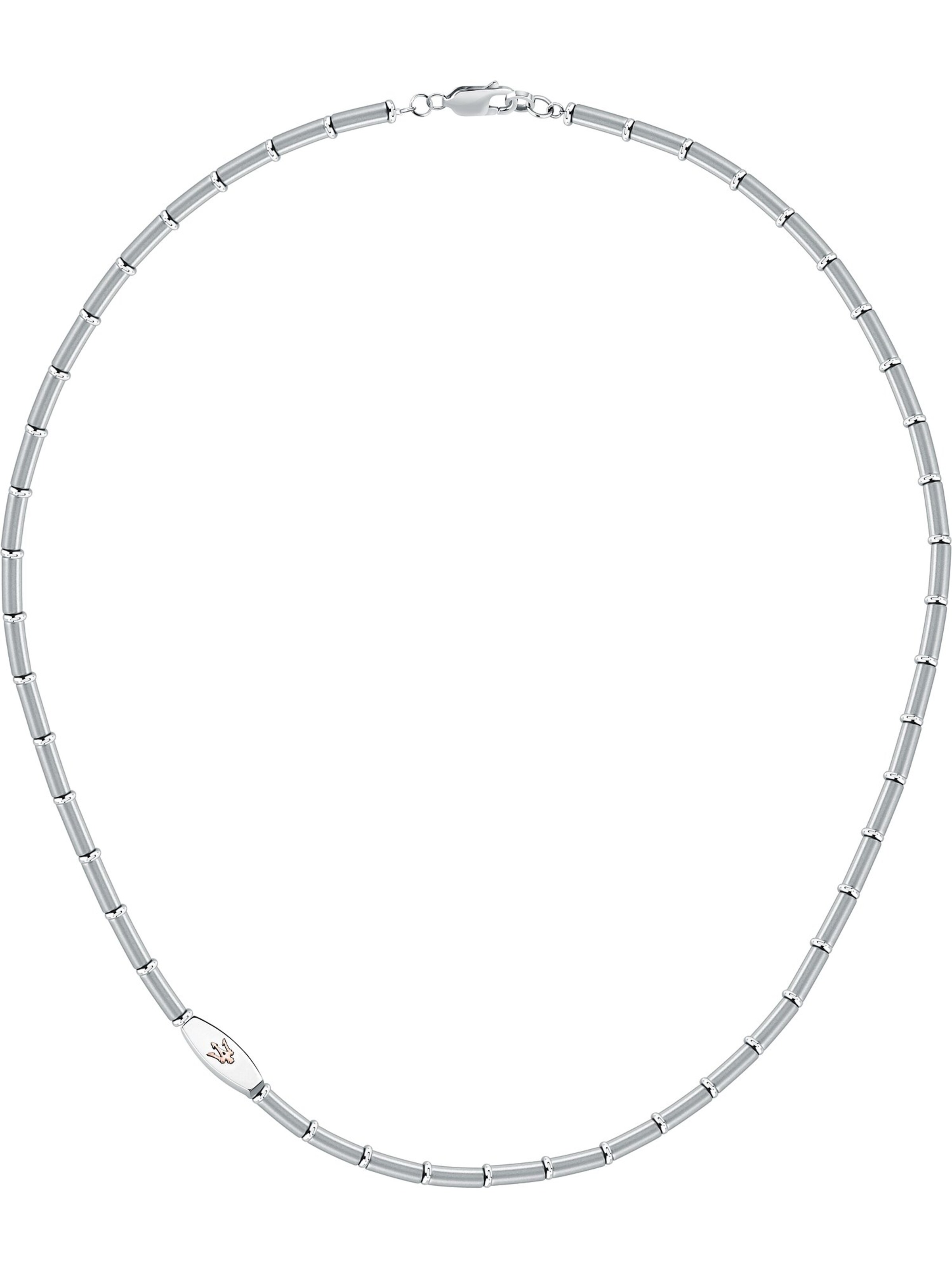 Maserati Necklace in Silver: front