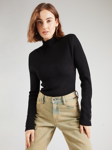 Pull-over 'Lila' Fabienne Chapot en noir : devant