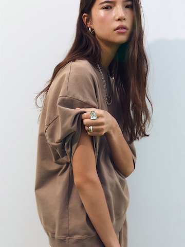 Felpa di Pull&Bear in marrone