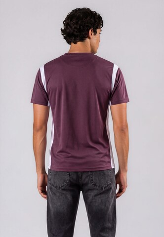 T-Shirt 'Musa' Sergio Tacchini en violet