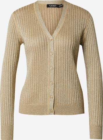 Cardigan Lauren Ralph Lauren en or : devant