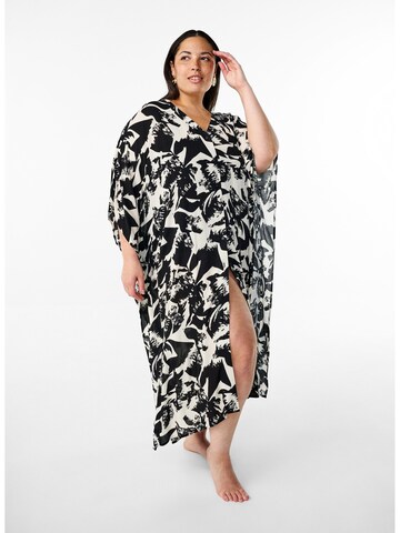 Abito da spiaggia 'Slulu' di Swim by Zizzi in nero: frontale