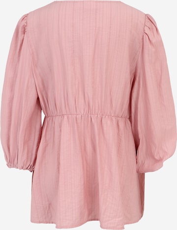 MAMALICIOUS Bluse 'Kelly' in Pink