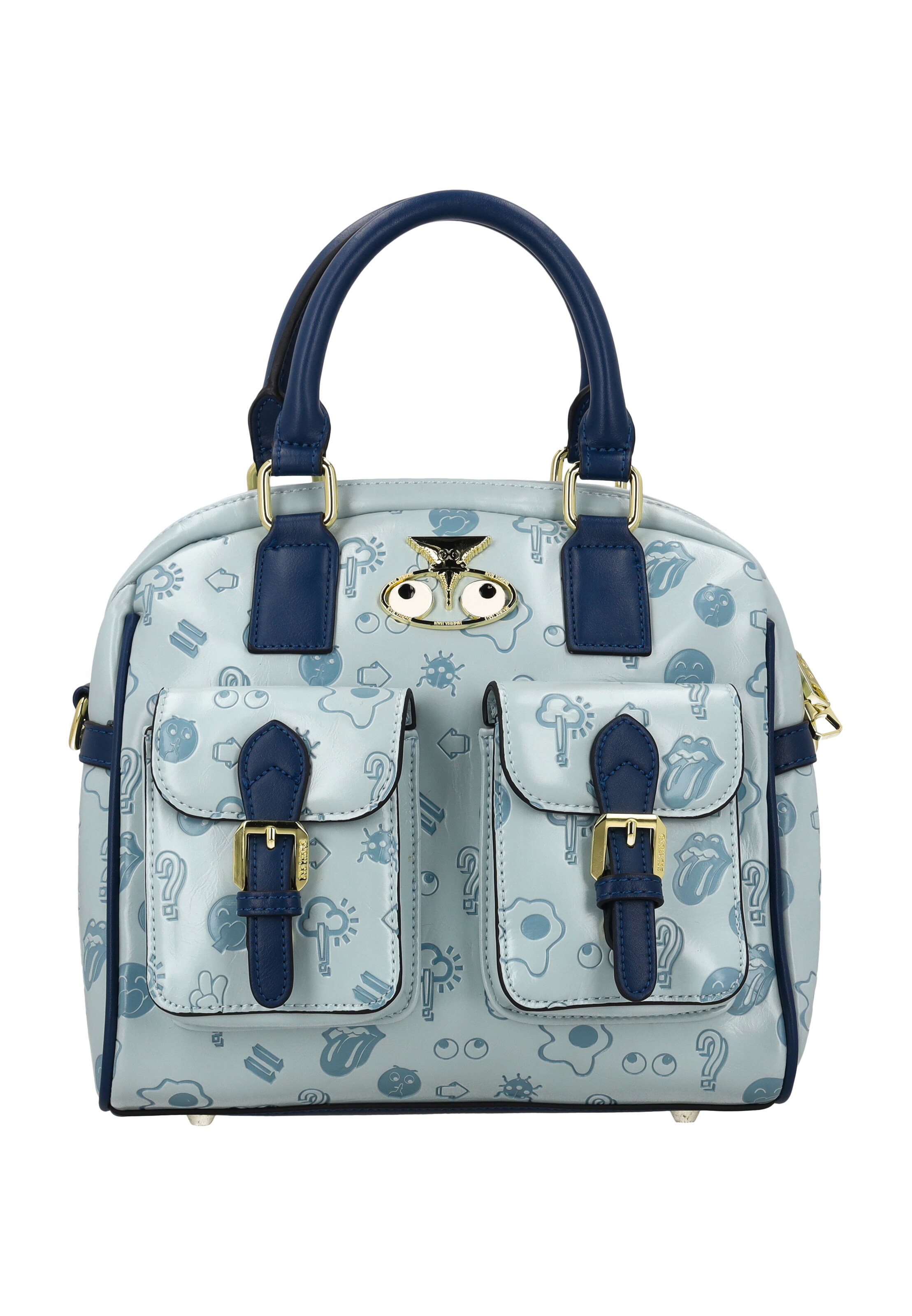 MYMO Bolso de mano 'POP EYETHEME' en azul / azul pastel, Vista del producto