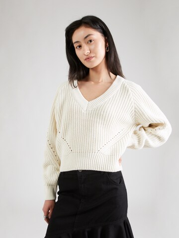 Gina Tricot Pullover in Weiß: predná strana