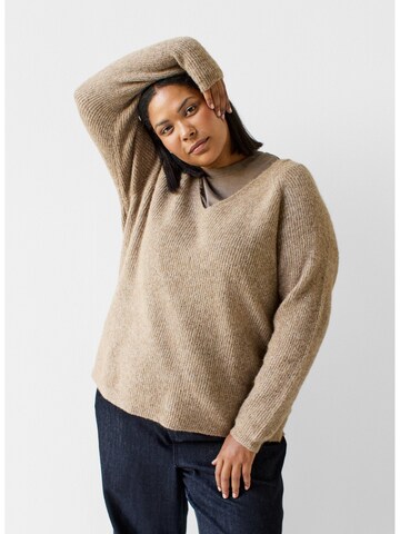 ZizziPulover 'CAVILMA' - smeđa boja