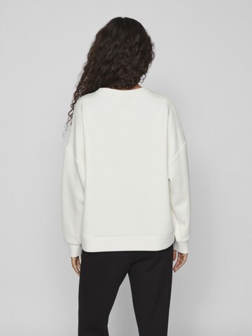 VILA Sweatshirt i hvid