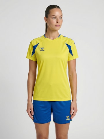 Hummel Performance shirt 'Core 2.0' in Yellow: front