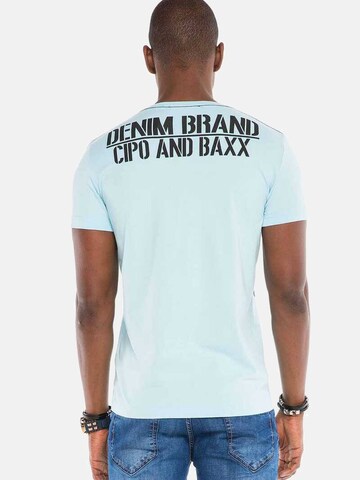 CIPO & BAXX Shirt in Blue