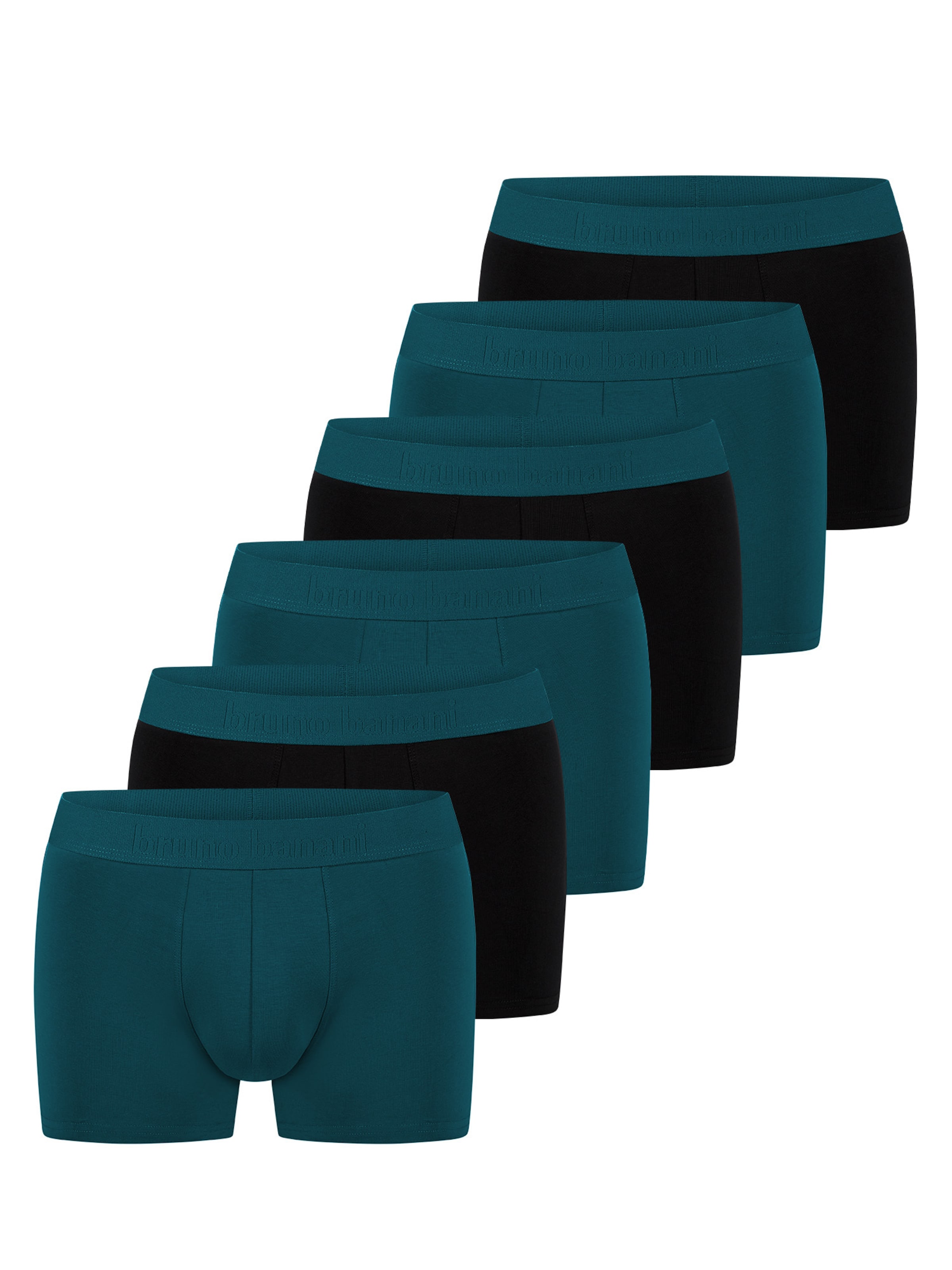 Bruno Banani Boxer shorts 'Flowing' in Green: front