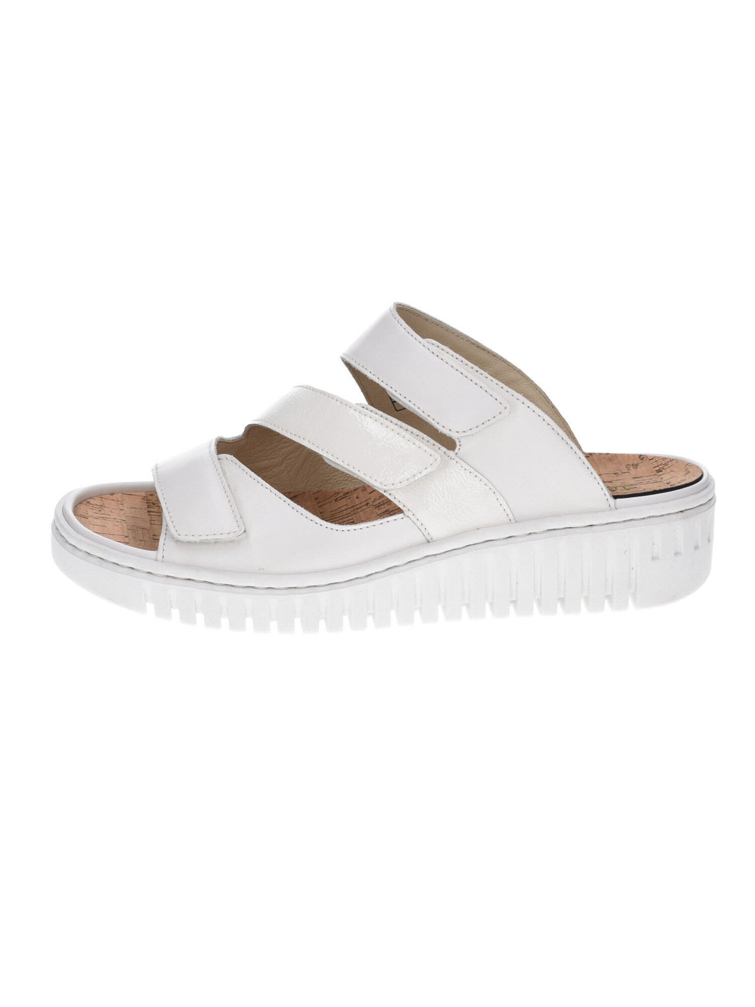 WALDLÄUFER Mules 'Willow' in White