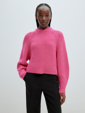 Pull-over 'Martje' EDITED en rose : devant