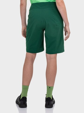 Regular Pantalon outdoor 'Danube' Schöffel en vert