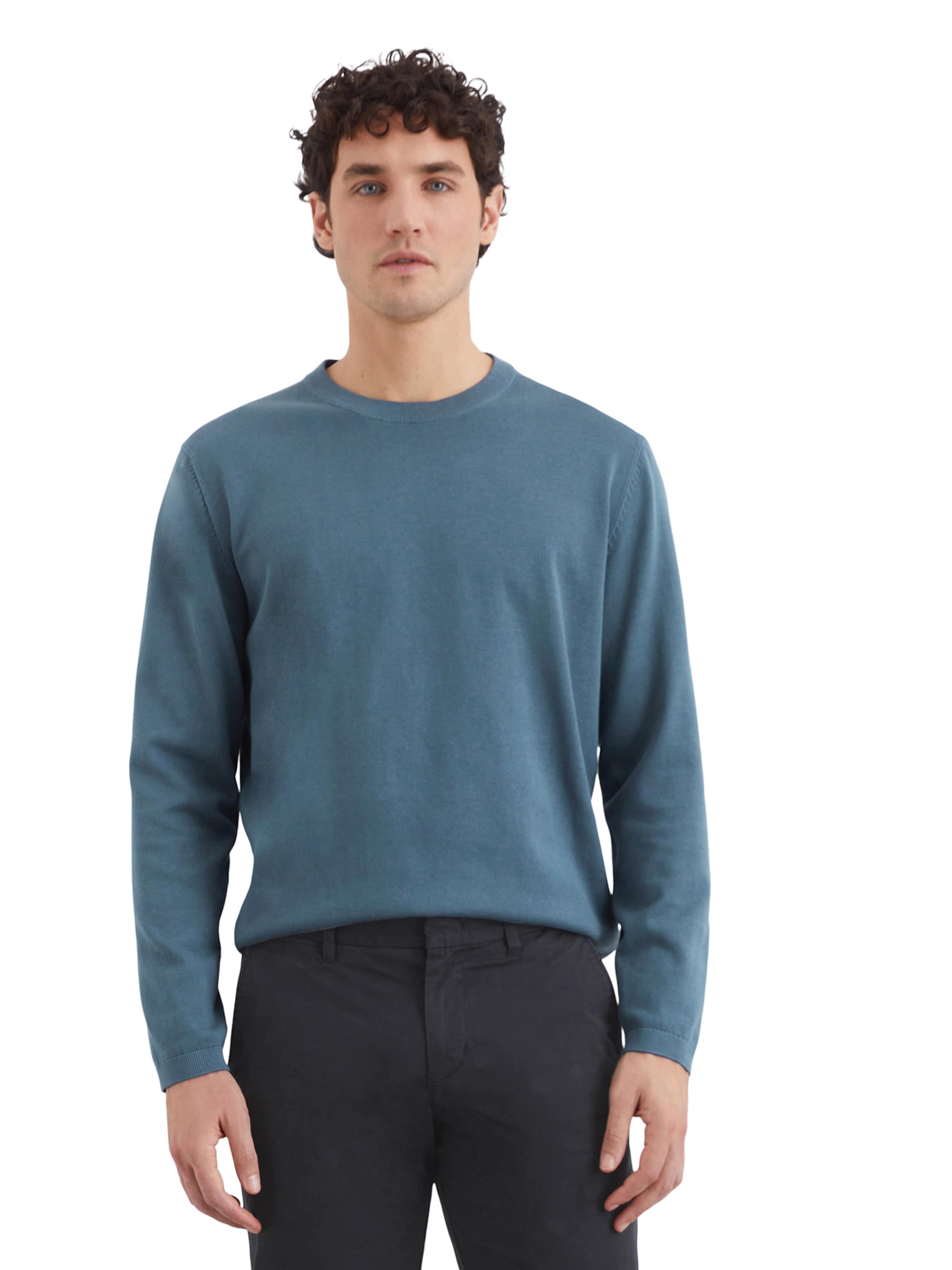 Marc O'Polo Trui in Blauw: voorkant