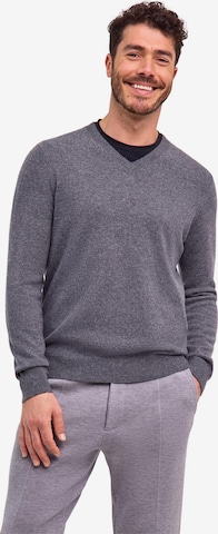 FALKE Pullover 'Pure Cashmere' in Grau: Vorderseite