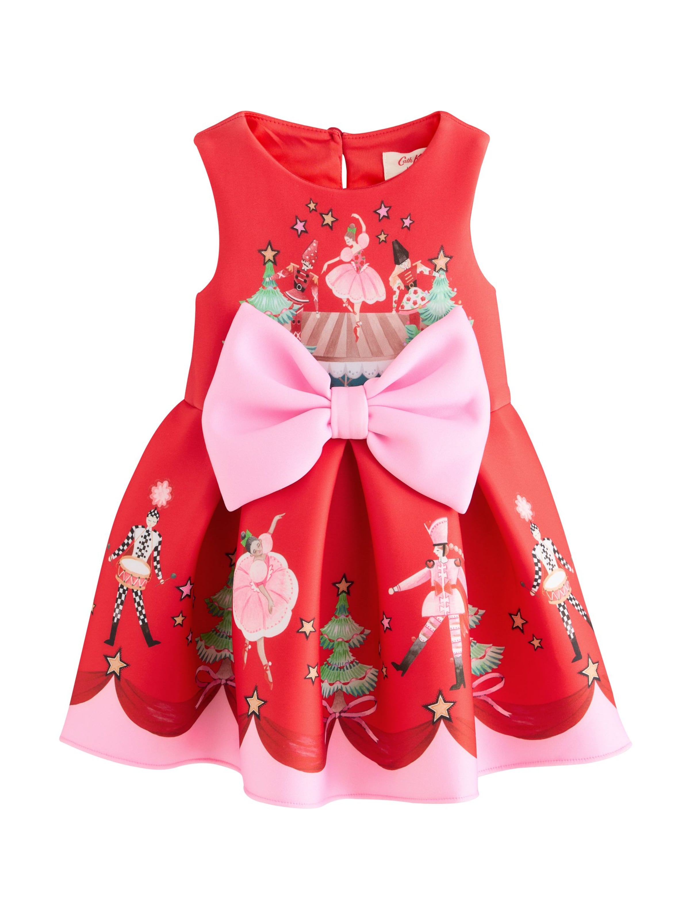 Abito di Next in rosso: frontale