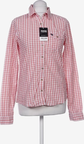 Abercrombie & Fitch Bluse M in Rot: Vorderseite