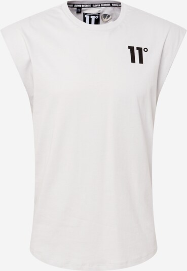 Tricou 11 Degrees pe gri deschis / negru, Vizualizare produs