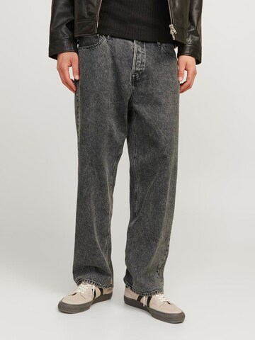 JACK & JONES Regular Jeans 'ALEX' in Schwarz: Vorderseite