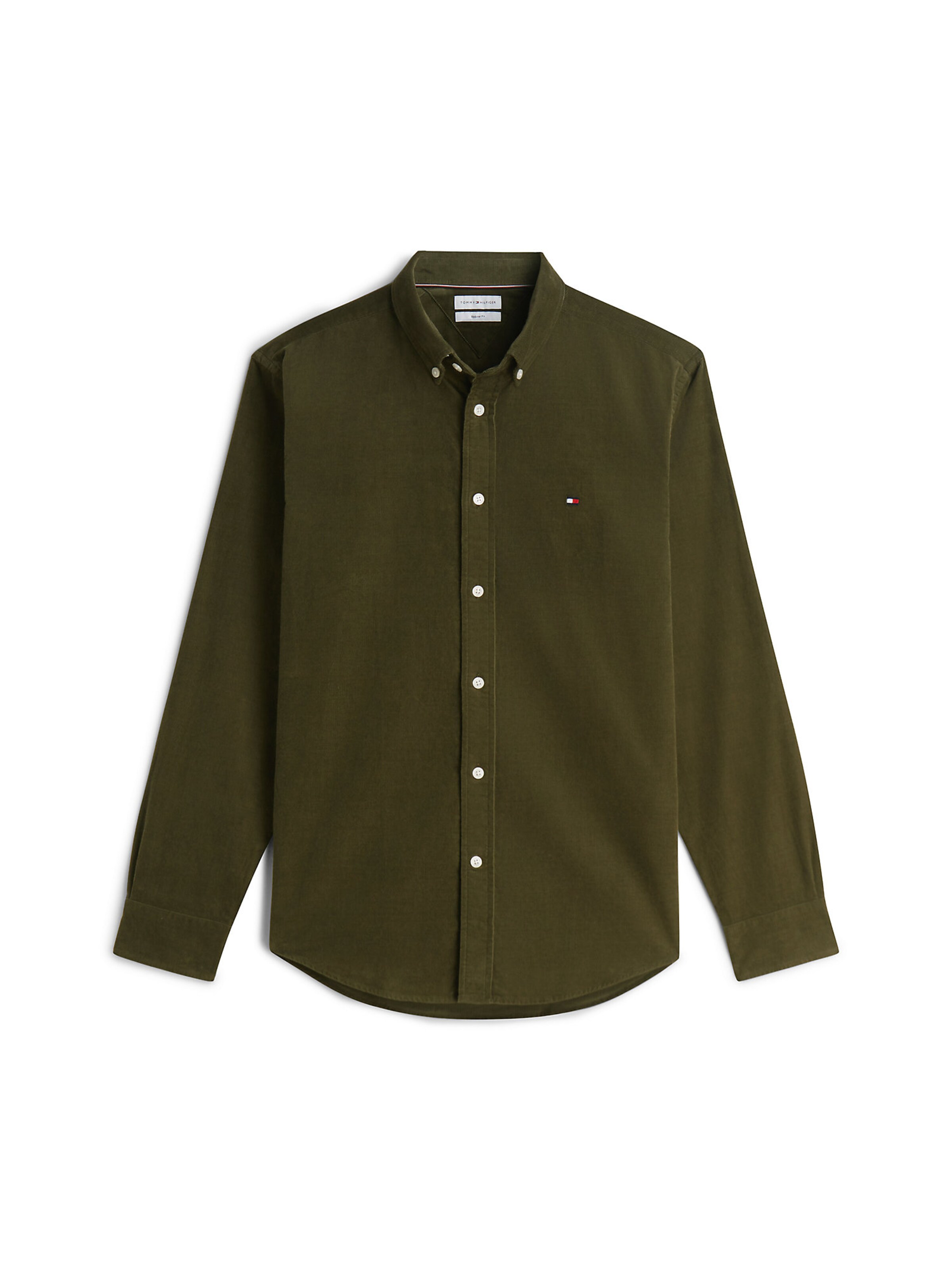 TOMMY HILFIGER Overhemd in Groen: voorkant