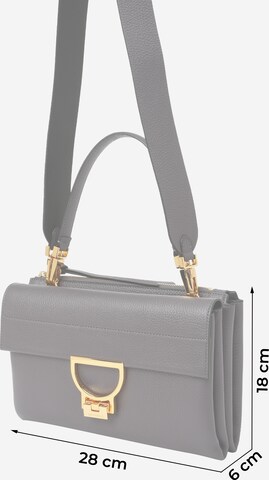 Coccinelle Ročna torbica 'ARLETTIS' | siva barva