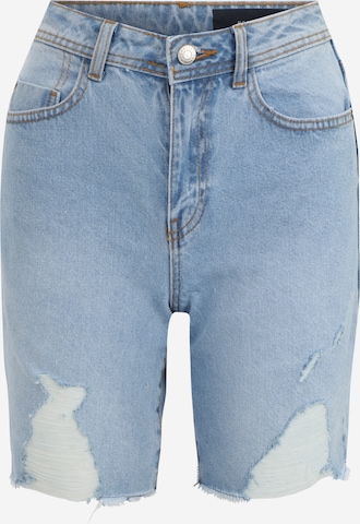 Noisy May Petite Regular Jeans in Blauw: voorkant