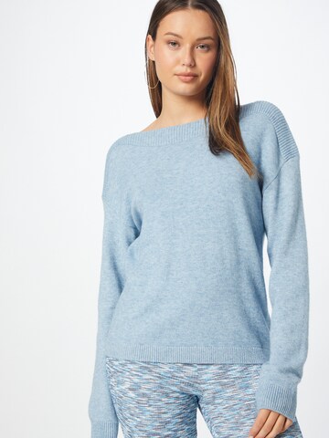 VILA Sweater in Blue: front