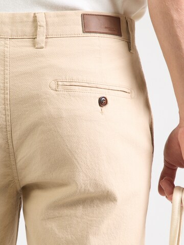 JACK & JONES Regularen Chino hlače 'JWHFURY' | bež barva