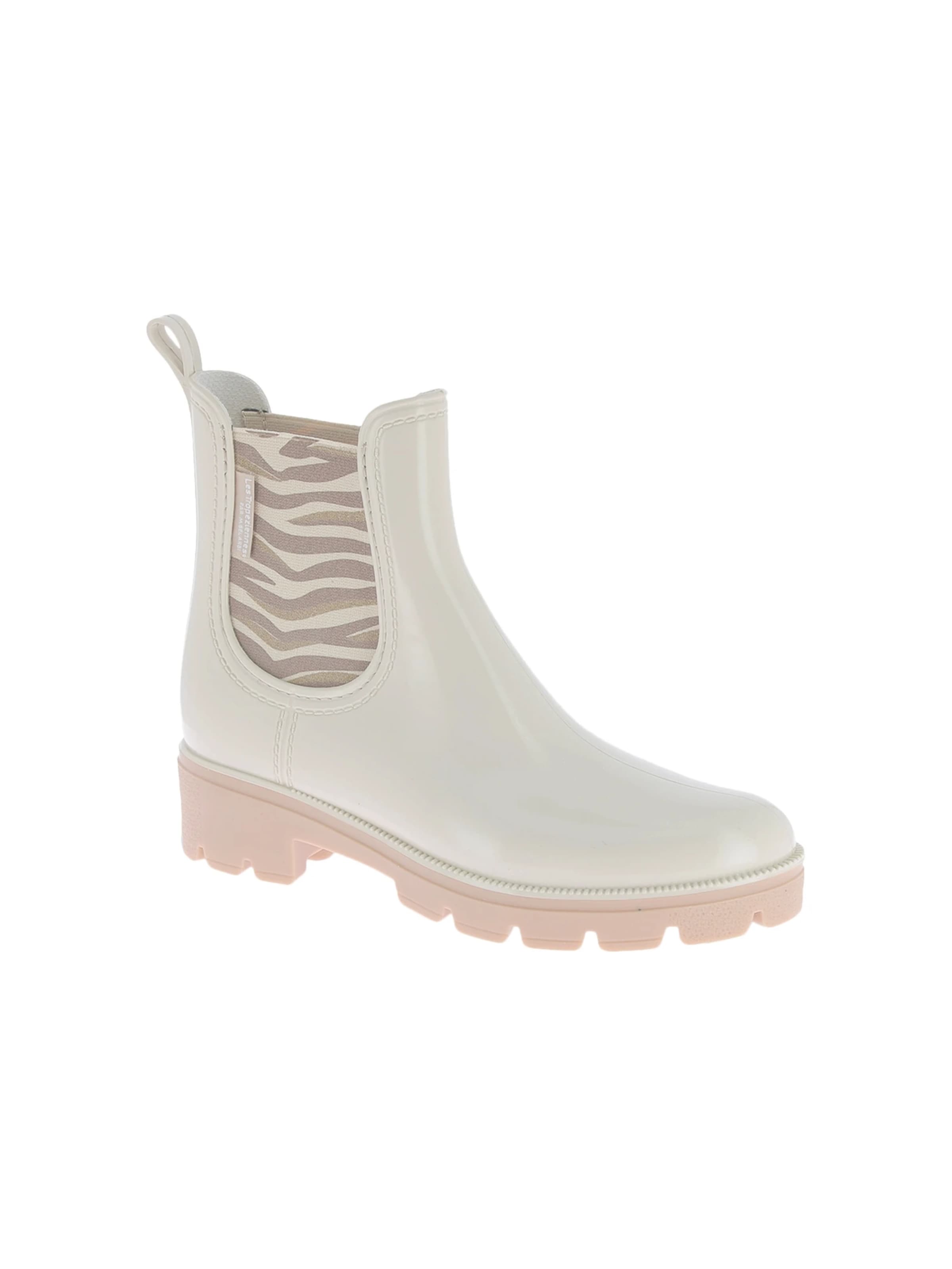 Les Tropéziennes Ankle boots 'Noura-Stiefeletten zum Hineinschlüpfen von M. Berlarbi' in White: front
