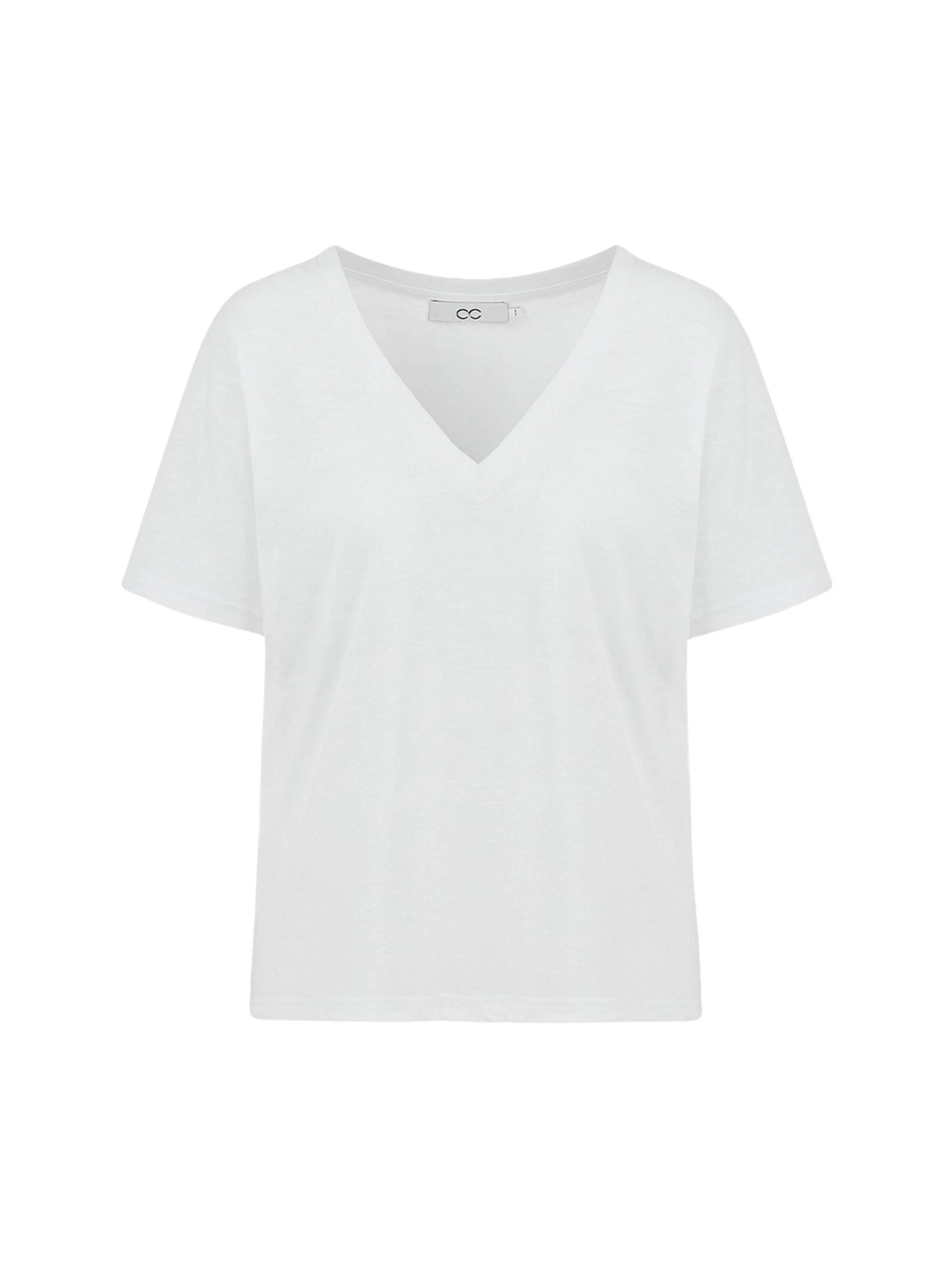 Coster Copenhagen - Top ' CC ' en blanco: frente