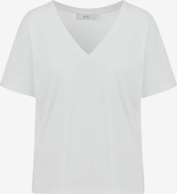 Coster Copenhagen - Top ' CC ' en blanco: frente