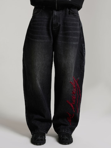 Largi Jeans de la Ed Hardy pe negru