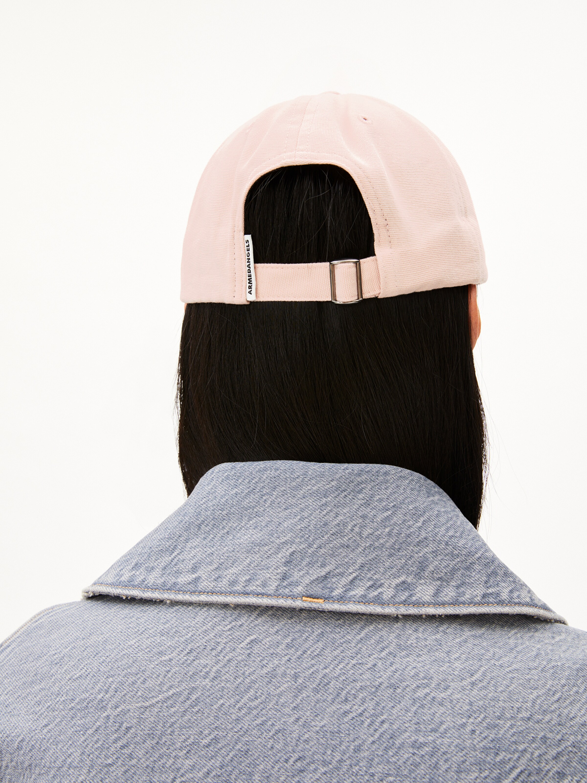 ARMEDANGELS Cap in Pink: front