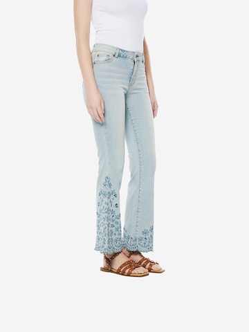 évasé Jean KOROSHI en bleu