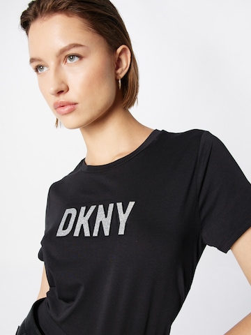 juoda DKNY Marškinėliai